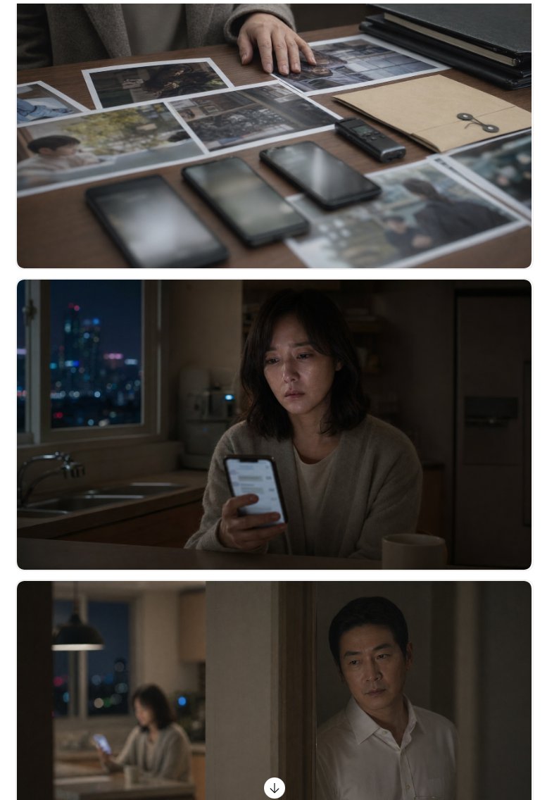 AI Prompt for Cinematic Korean Thriller Storyboard