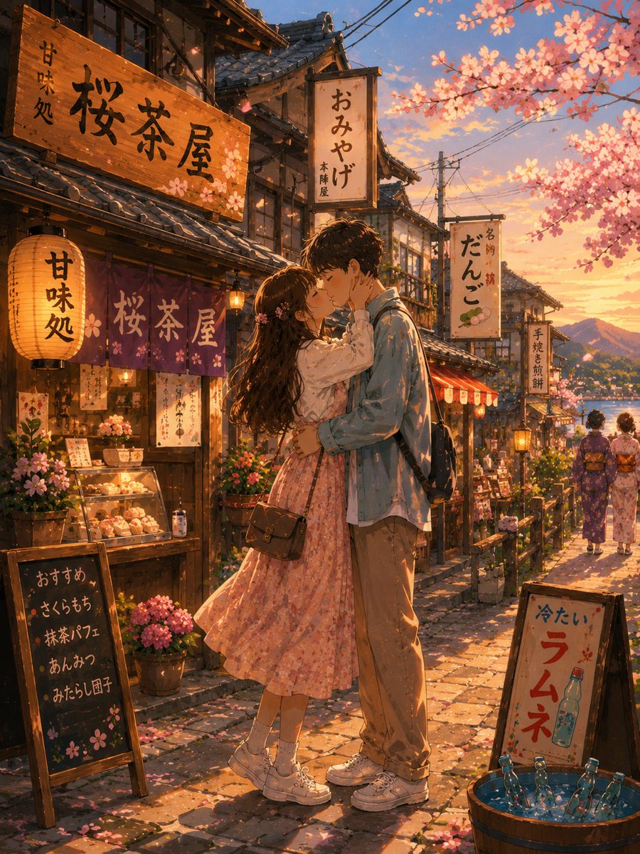 AI Prompt for Cinematic Kyoto Anime Illustration