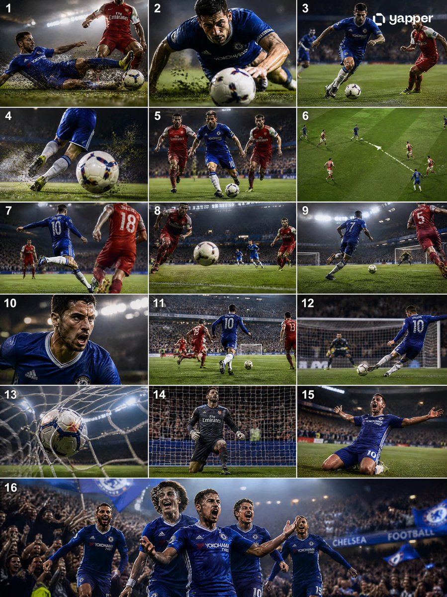 AI Prompt for Cinematic Soccer Storyboard with Dynamic Sports Motion