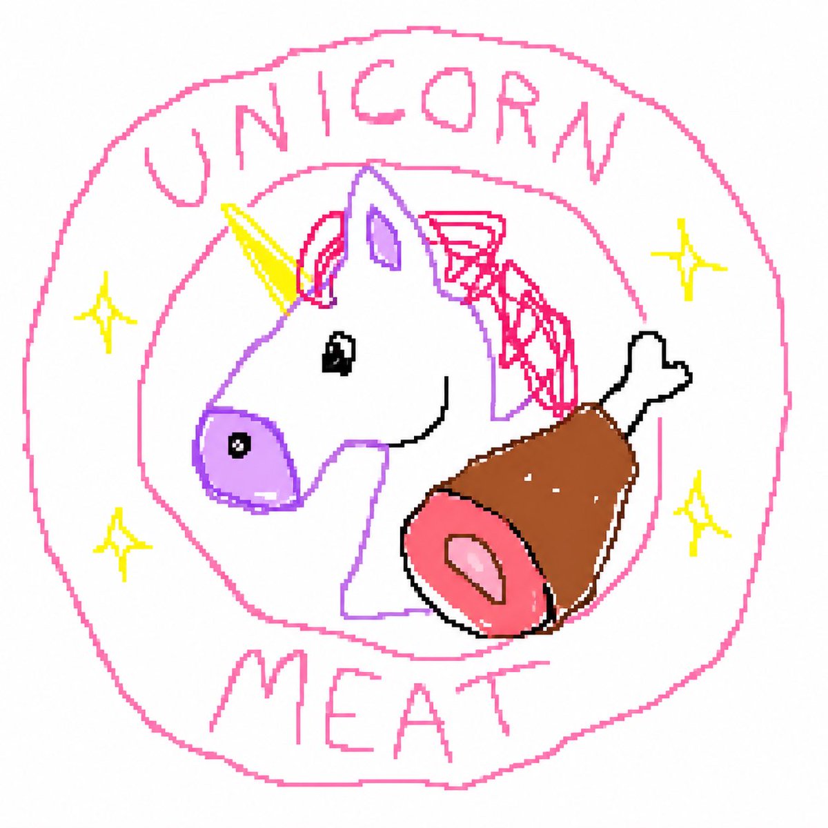 AI Prompt for Clumsy MS Paint Redraws