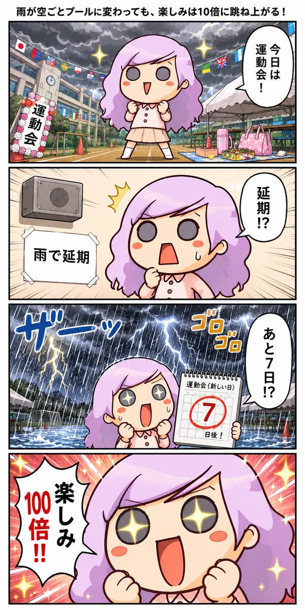 AI Prompt for Colorful Chibi Manga Style Illustrations