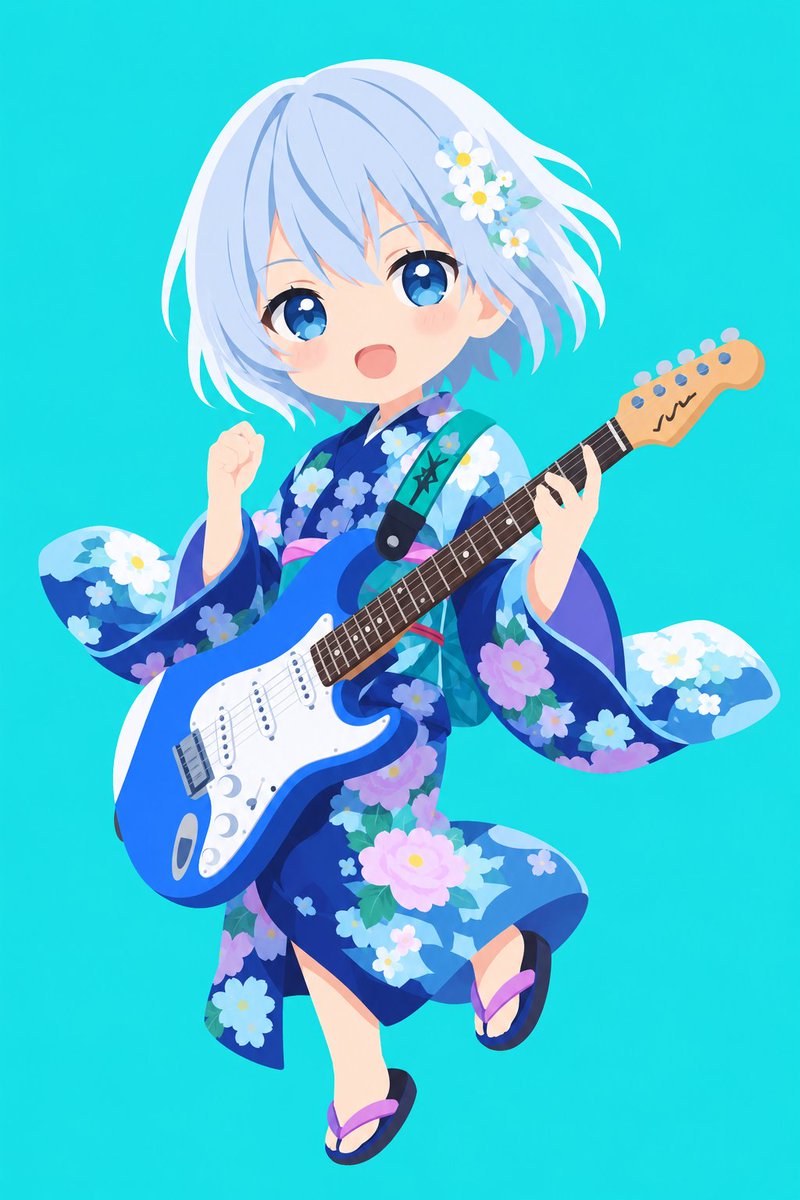 AI Prompt for Colorful Vector Character Redraws