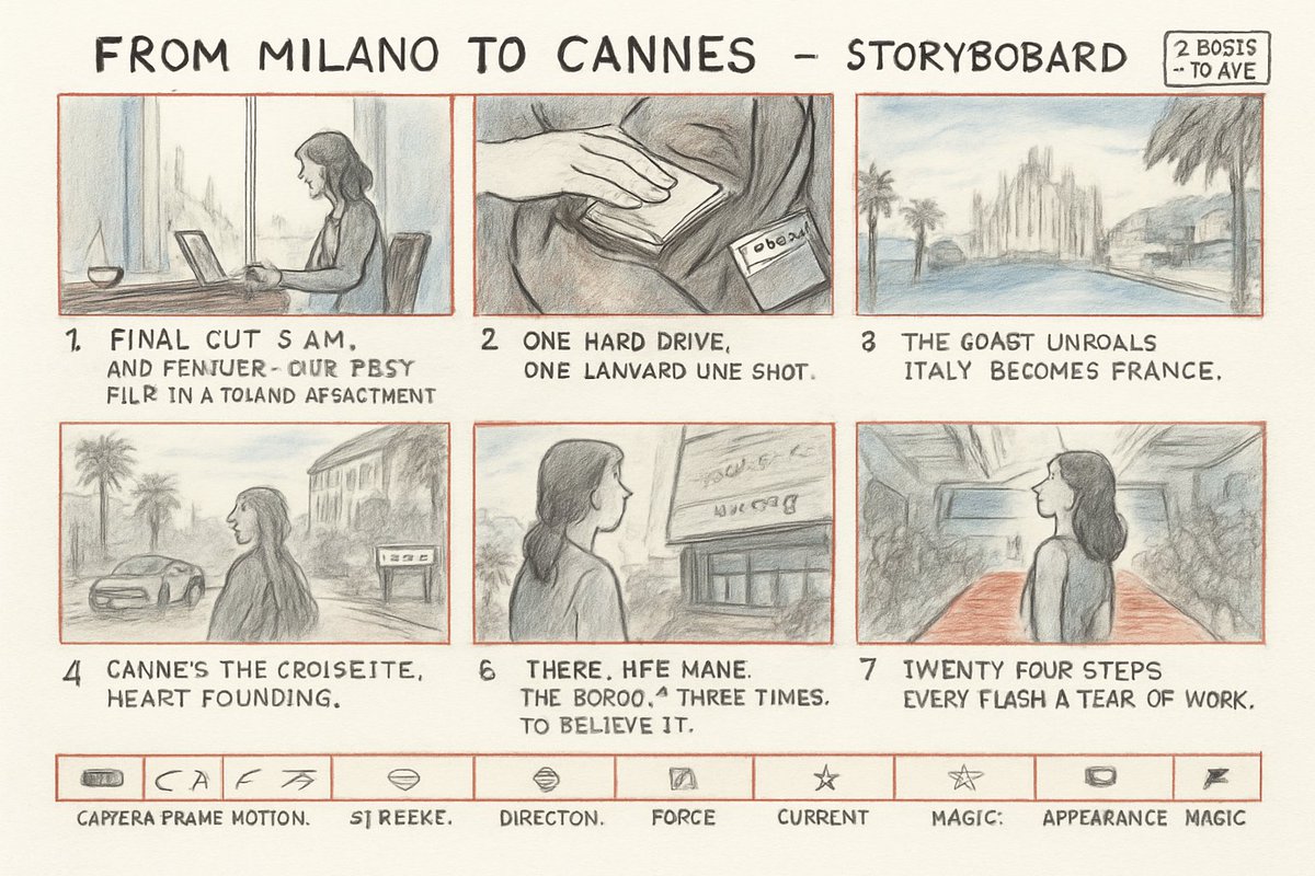 AI Prompt for Comic-Style Travel Storyboard
