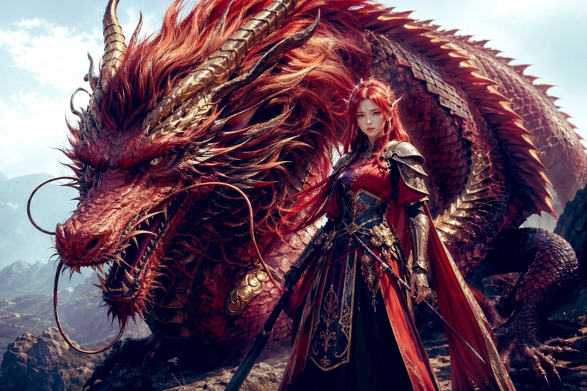 AI Prompt for Commissioning Dragon Fantasy Art