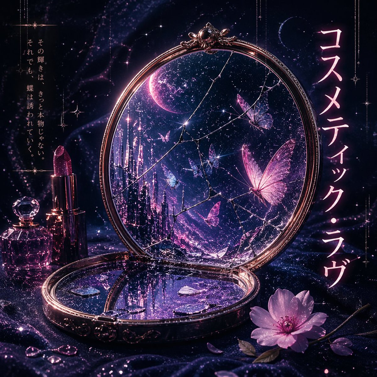 AI Prompt for Cosmic Fantasy Album Cover Design
