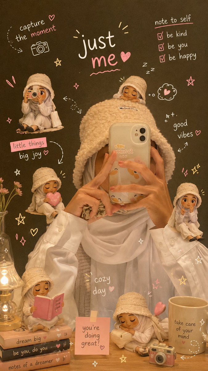 AI Prompt for Crafting Vintage Scrapbook Portrait