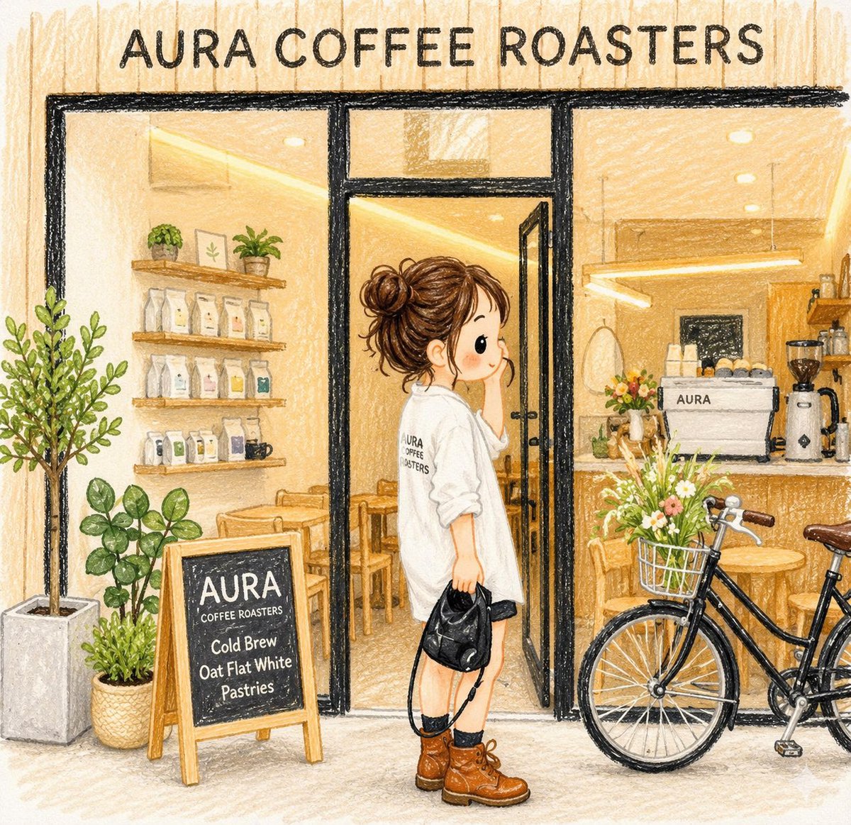 AI Prompt for Crayon Style Image Reinterpretation
