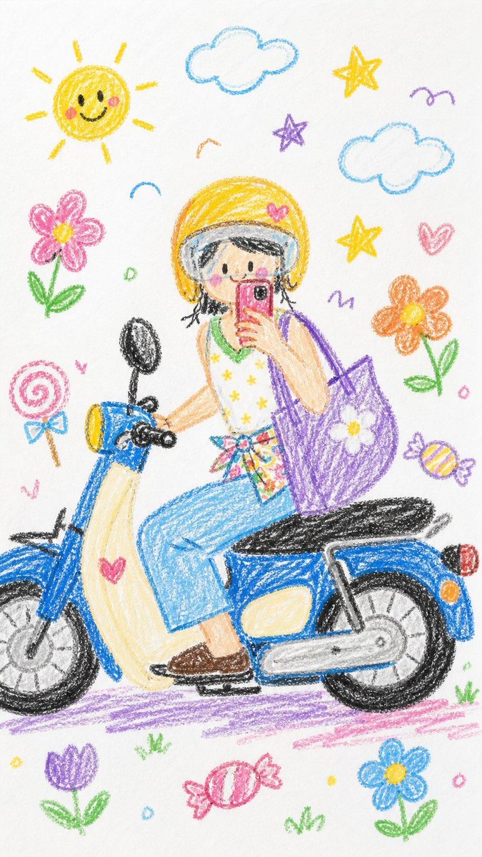 AI Prompt for Crayon-Style Image Transformation: Generate Playful, Childlike illustrations