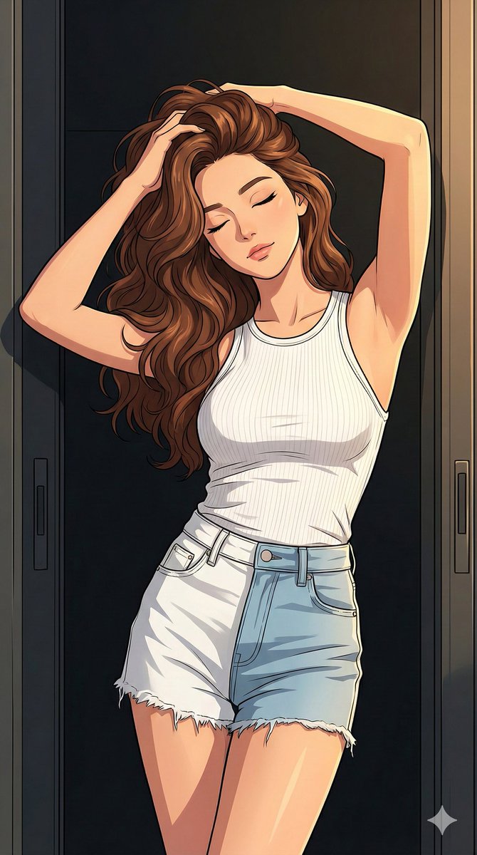 AI Prompt for Create Stunning Modern Anime Style Illustrations with Golden Hour Lighting