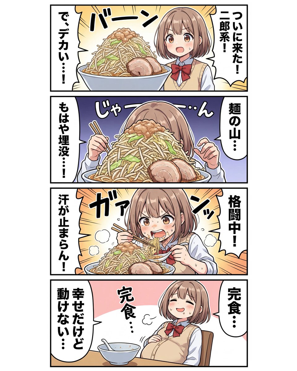 AI Prompt for Creating a Japanese Gag Manga Scene