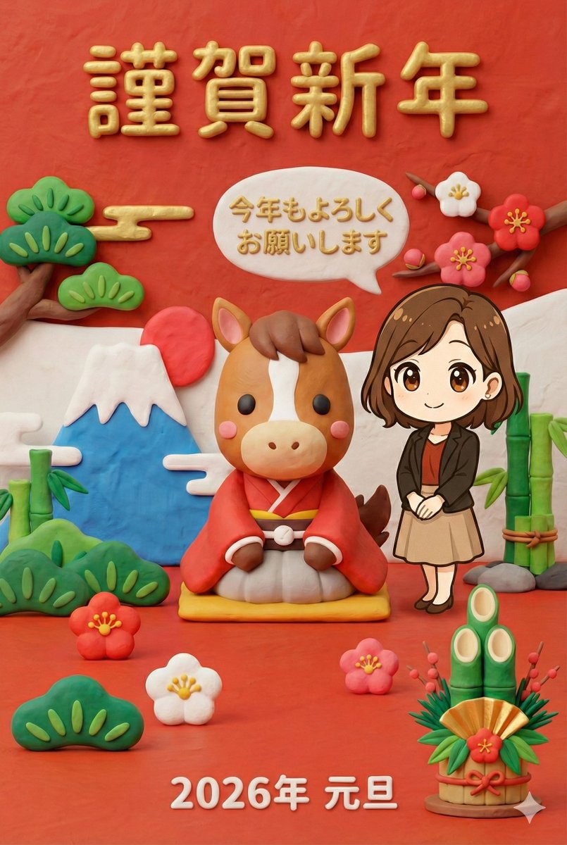 AI Prompt for Creating Claymation New Year's Greetings