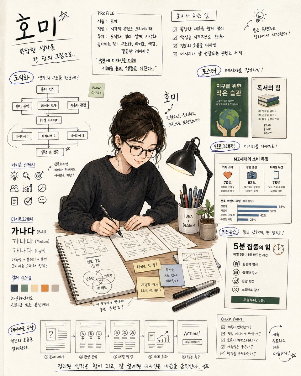 AI Prompt for Creating Custom Handwritten Note Style Illustration