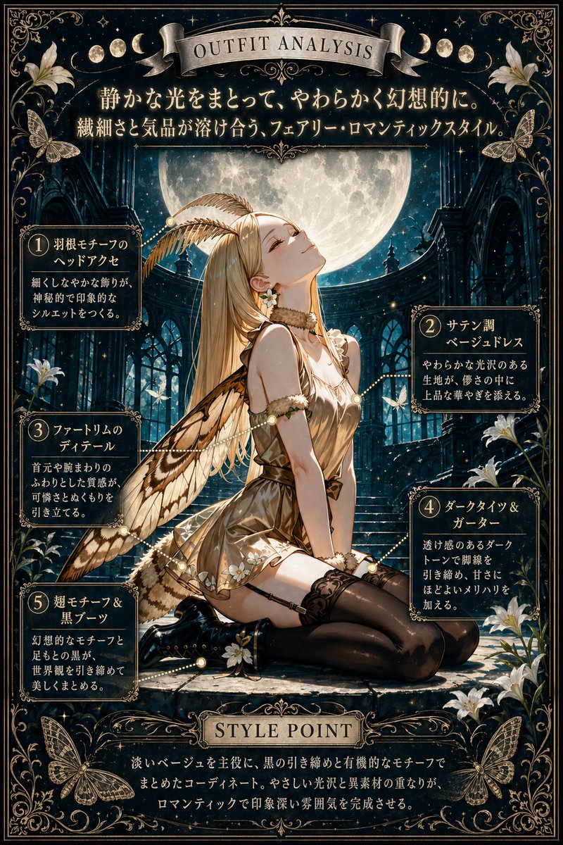 AI Prompt for Creating Rich Illustrative Fantasy Fashion Posts