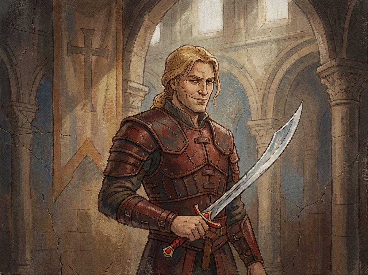 AI Prompt for Crusader Propaganda Art in Vintage Style