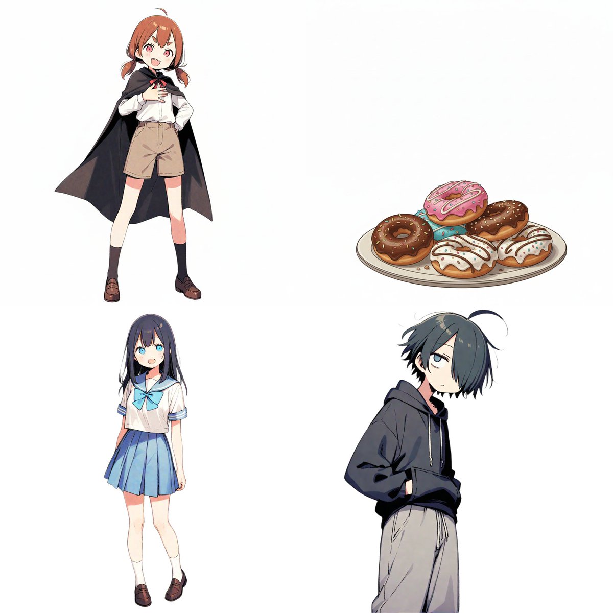 AI Prompt for Custom Character Relationship Charts and Illustrations