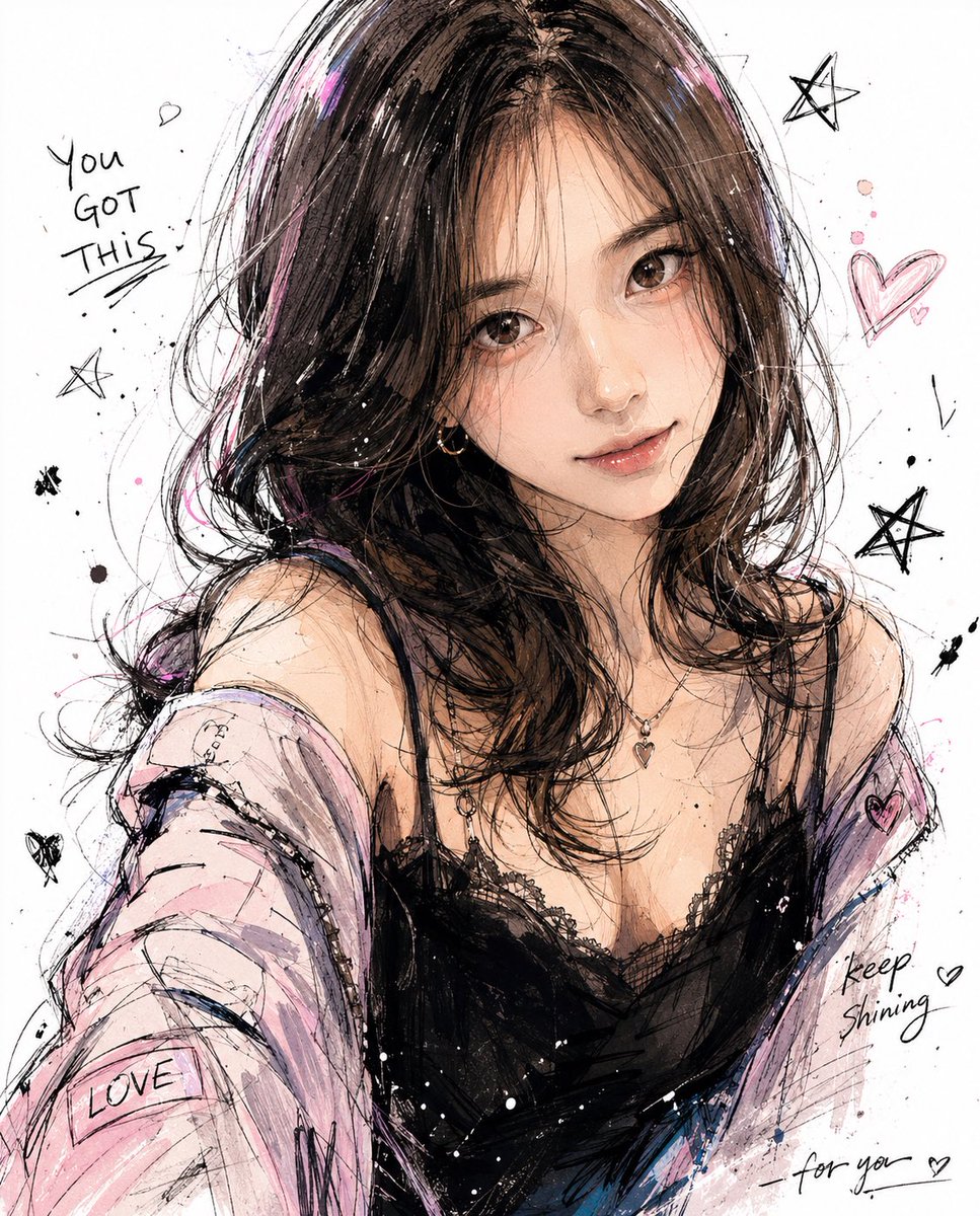 AI Prompt for Custom Ink Splatter Hand-Drawn Sketches