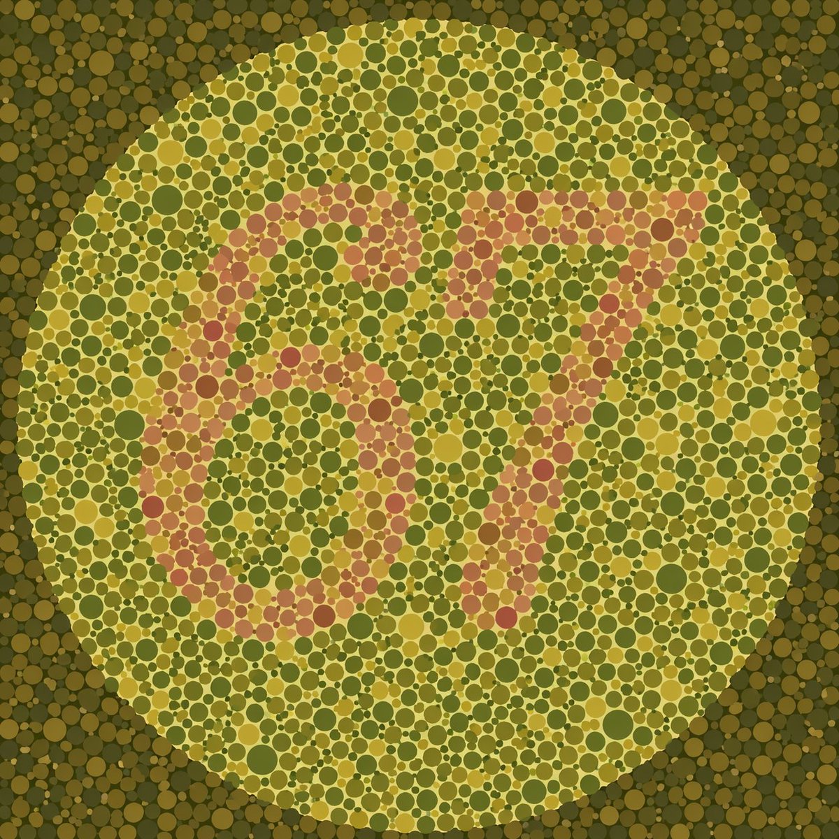 AI Prompt for Custom Ishihara Color Blindness Test Images