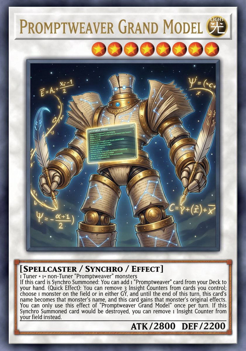 AI Prompt for Custom Yu-Gi-Oh Card Generation with Unique Artwork