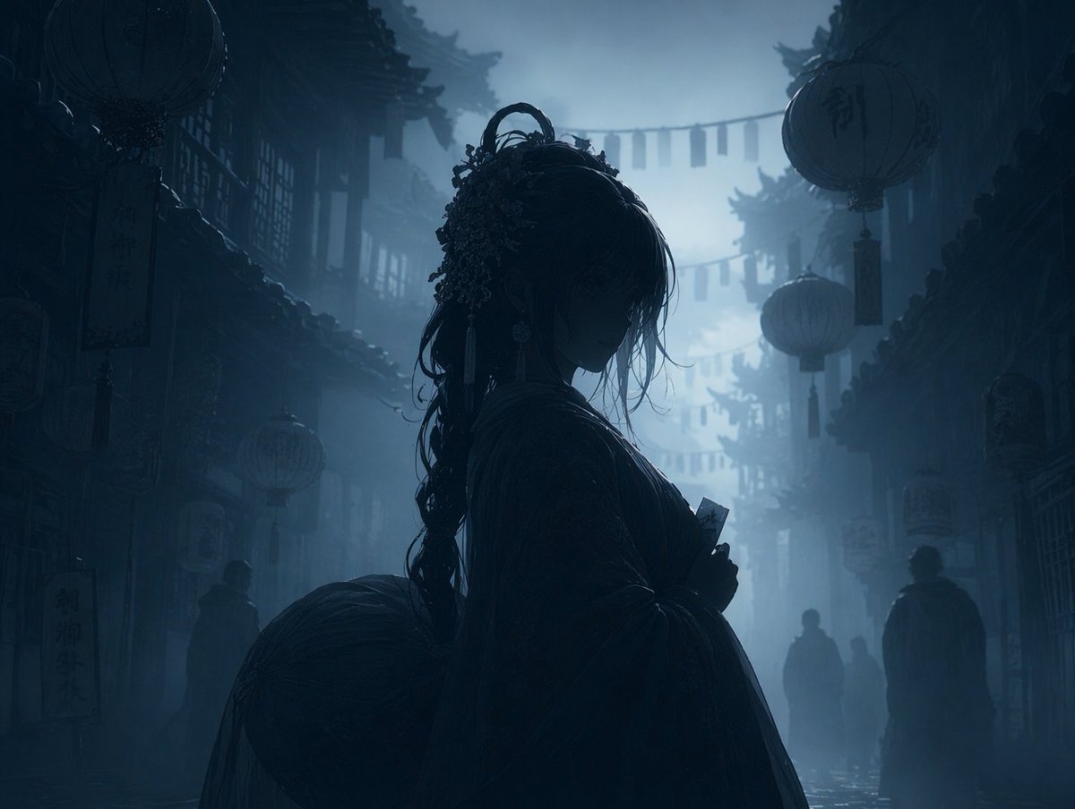 AI Prompt for Dark Silhouette and Fog Art: Create Moody, Monochromatic Comic and Storyboard Scenes