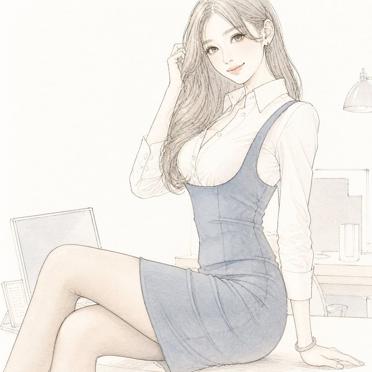 AI Prompt for Delicate Watercolor Illustration Style