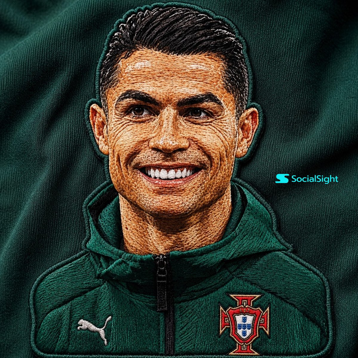 AI Prompt for Detailed Embroidery Portrait Effect
