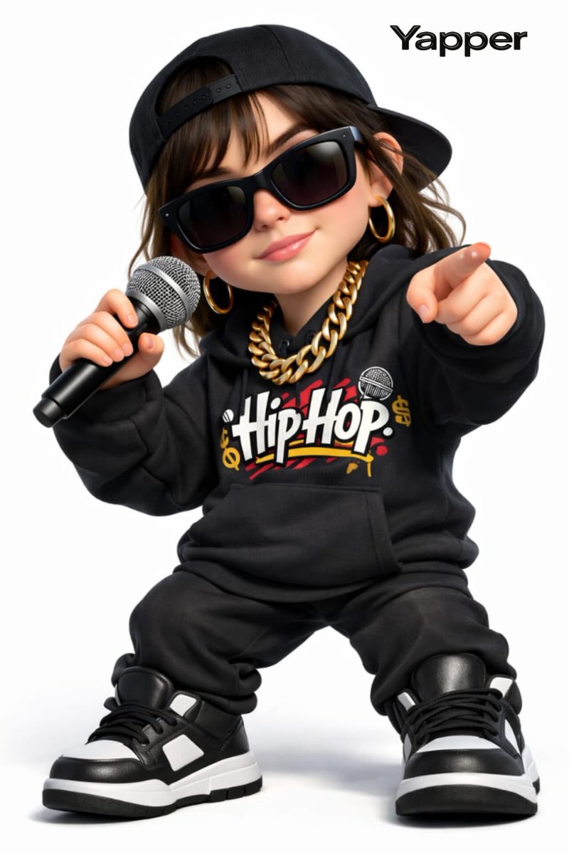 AI Prompt for Detailed Pixar-Style 3D Cartoon Woman with Rap Aesthetic