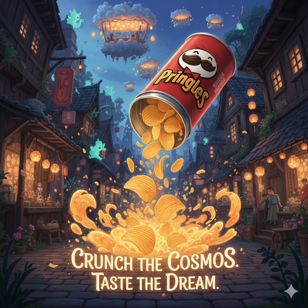 AI Prompt for Dreamy Food Advertising Art - Studio Ghibli Inspired