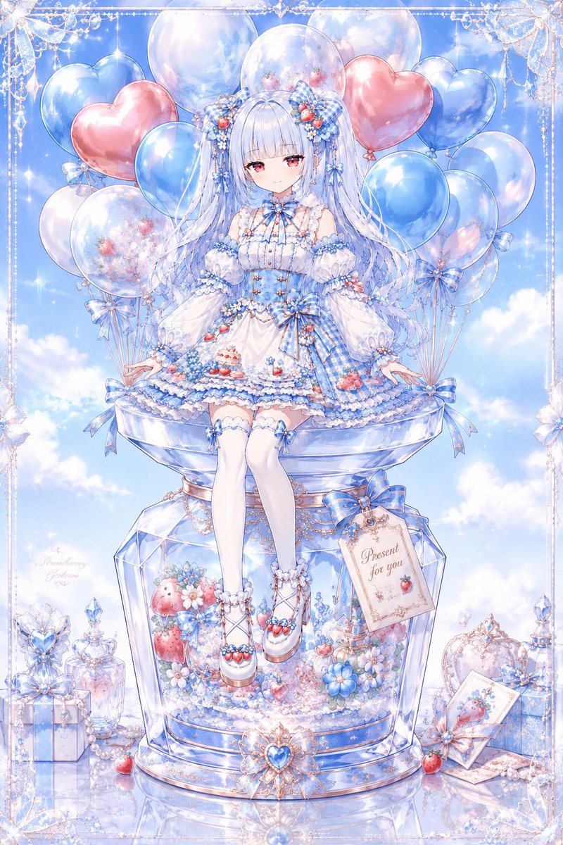 AI Prompt for Dreamy Pastel Anime Illustrations with Celebration Elements
