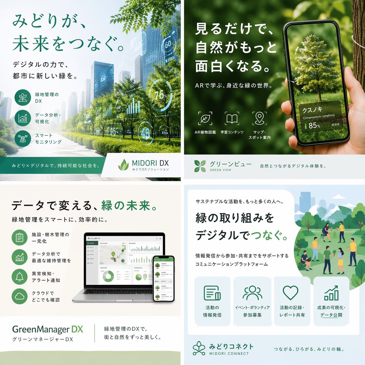 AI Prompt for Eco-Friendly Marketing Collage