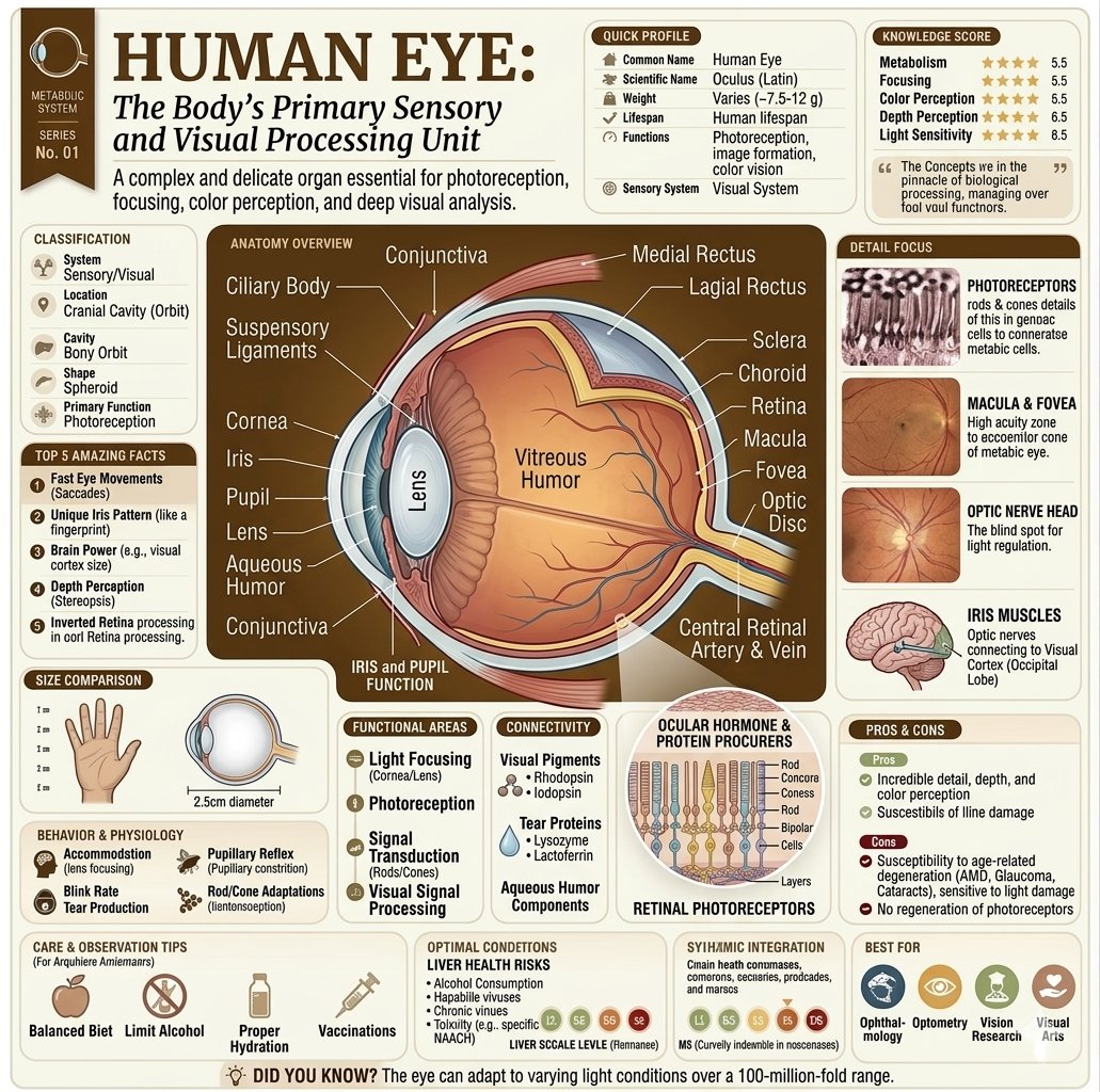 AI Prompt for Educational Infographic Designs - Human Eye and Ear