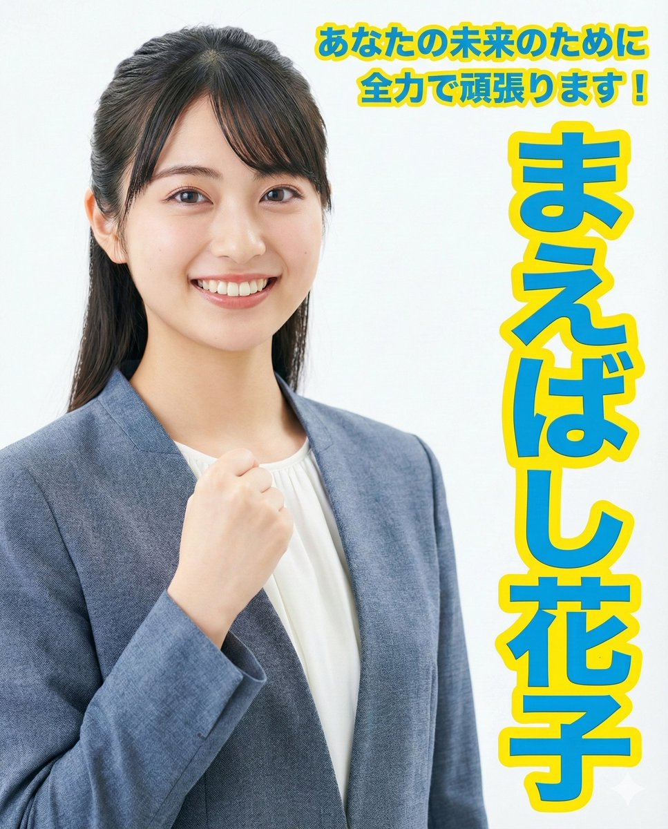 AI Prompt for Election Poster Style Illustration with Aspect Ratio and Text Styling