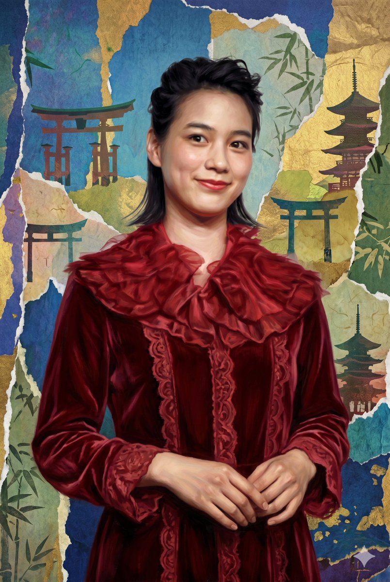 AI Prompt for Elegant Japanese Portrait Art