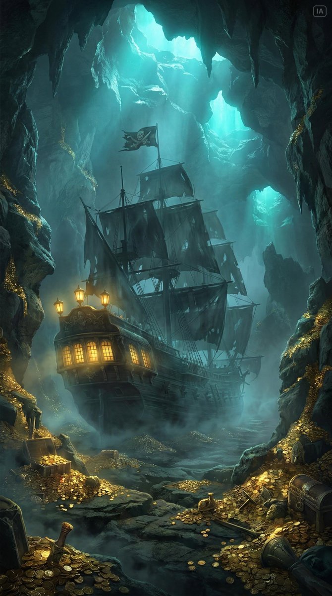 AI Prompt for Enchanting Gold Fleet on Uncharted Waters
