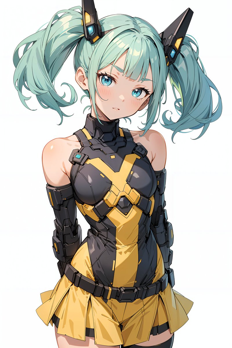 AI Prompt for Energy Field Character Pose with Transparency