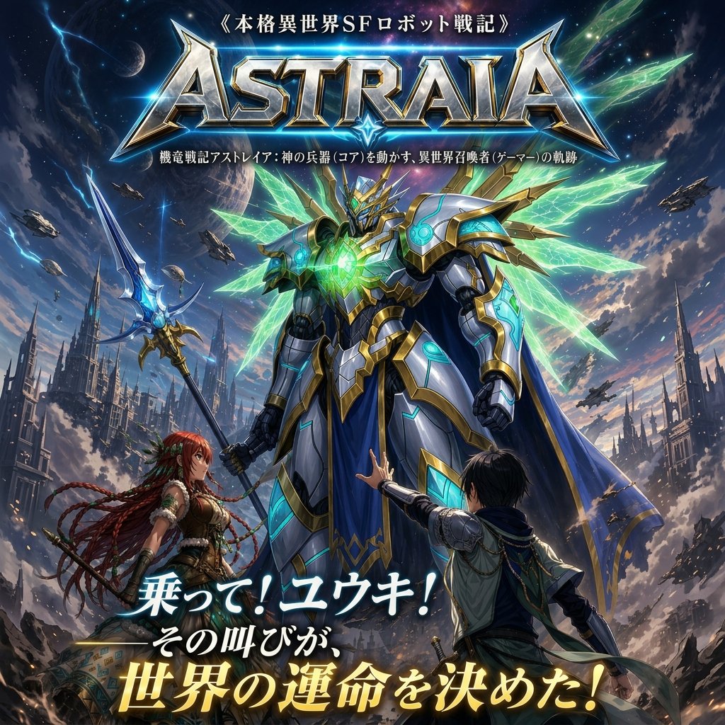 AI Prompt for Epic Fantasy Mecha Light Novel Cover Art