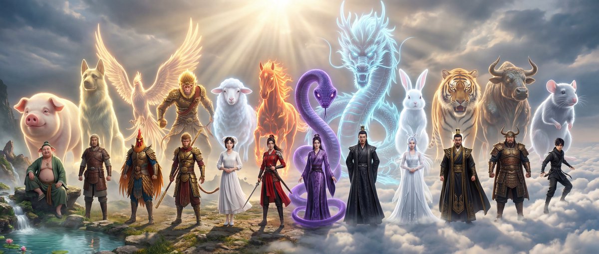 AI Prompt for Epic Zodiac Deities Fantasy Illustration in 8K Resolution