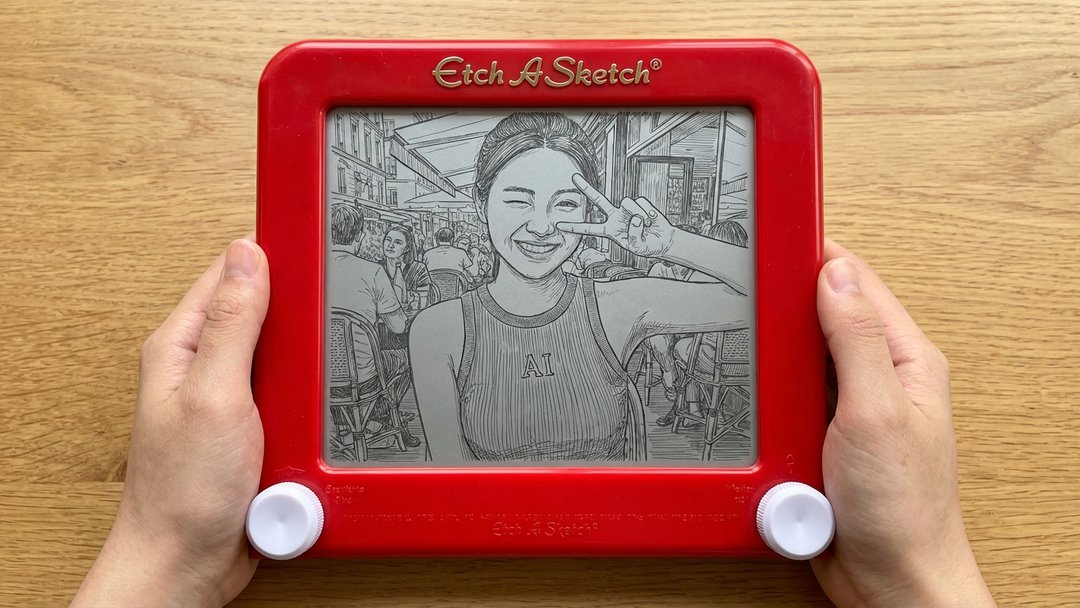 AI Prompt for Etch A Sketch Style Images - Easy to Use