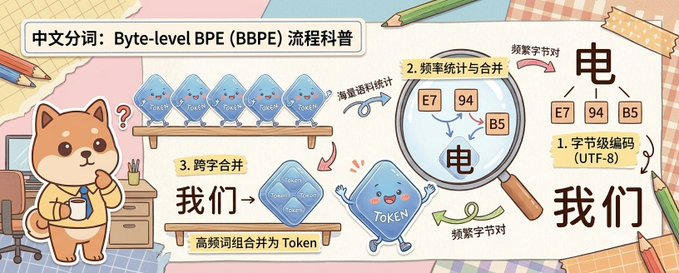 AI Prompt for Explaining Byte-Level BPE Tokenization Infographic