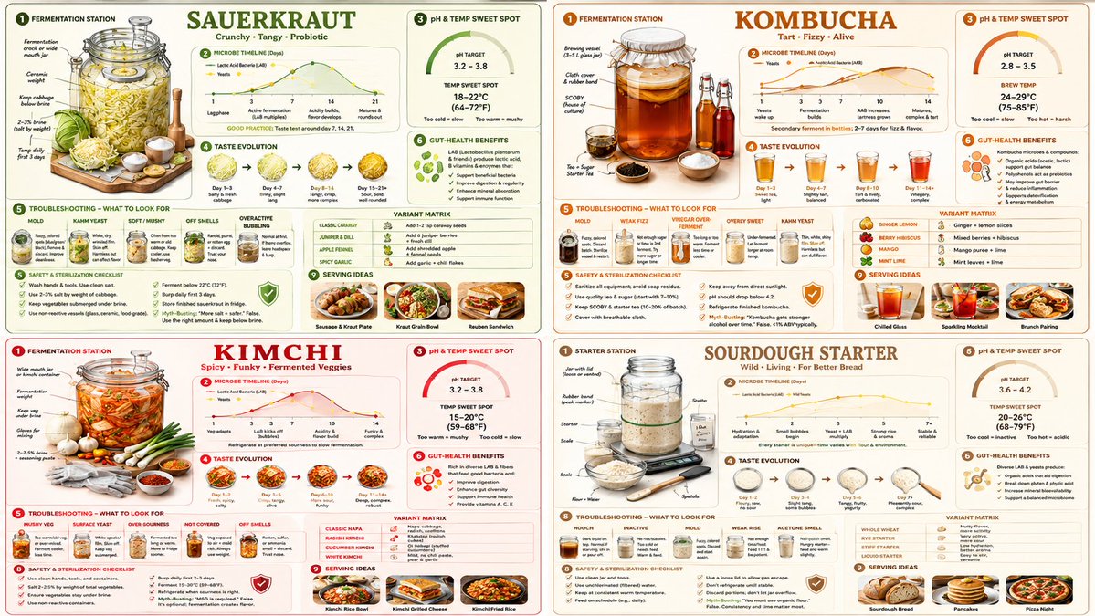 AI Prompt for Fermentation Illustration and Infographics