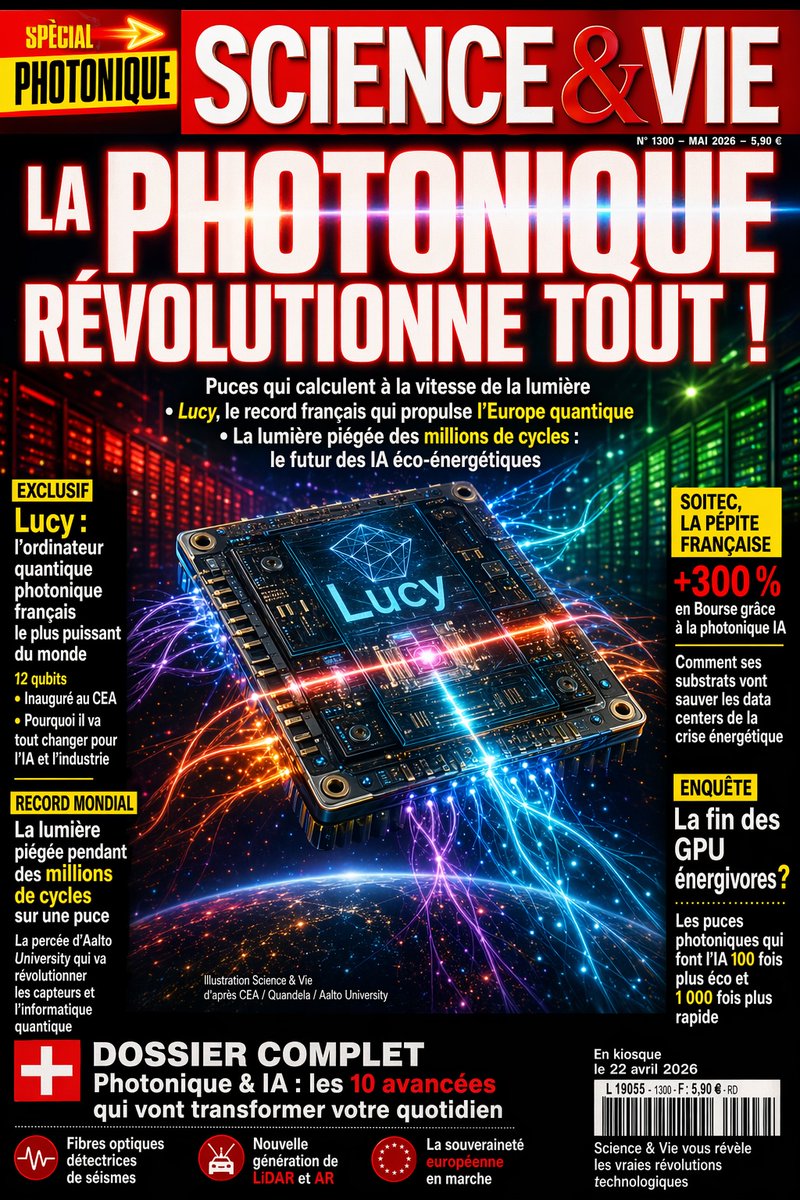 AI Prompt for Futuristic Science Magazine Cover