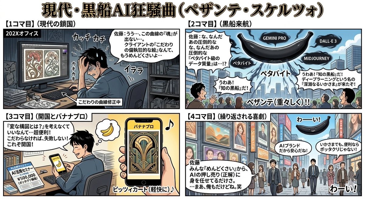 AI Prompt for Generating 4-Panel Manga with AI-Inspired Comic Book Art