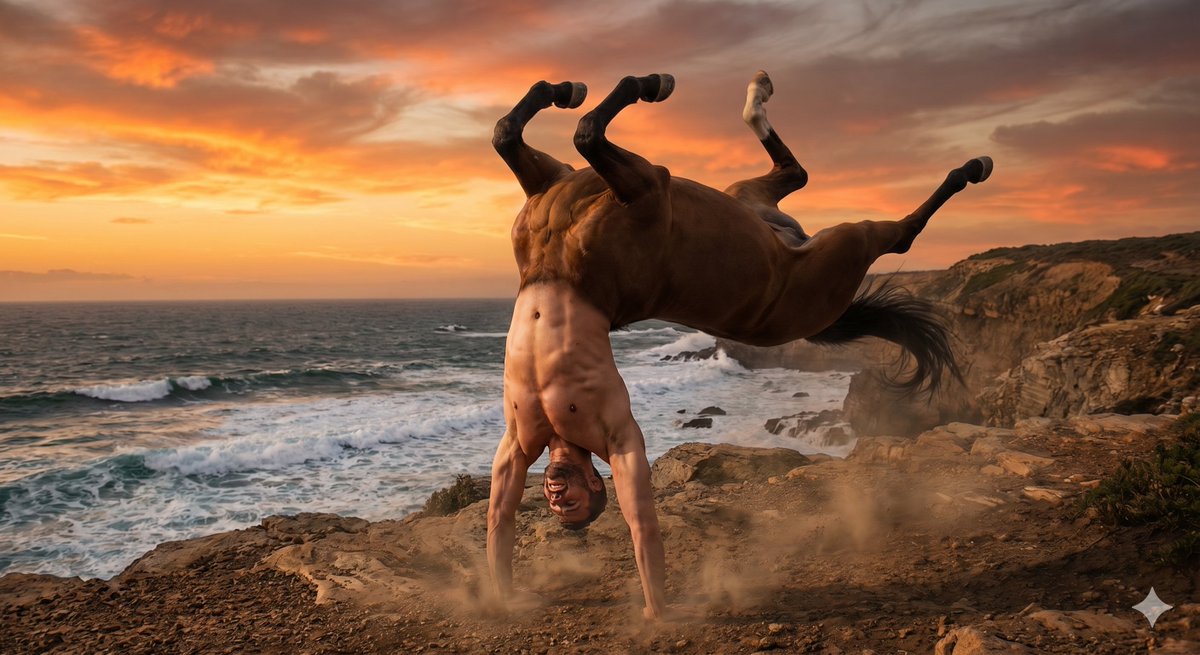 AI Prompt for Generating an Incredible Centaur in a Handstand Pose with AI Image 2