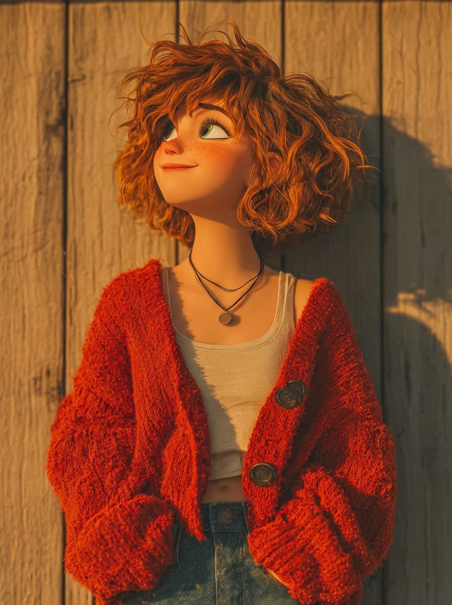 AI Prompt for Generating Pixar-Style 3D Animated Character Portraits