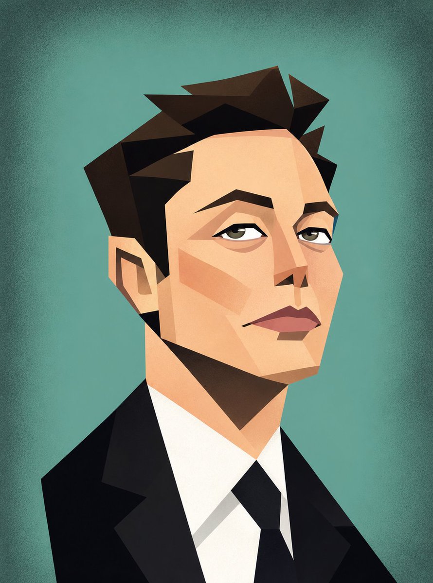 AI Prompt for Generating Retro-Cubist Vector Caricatures