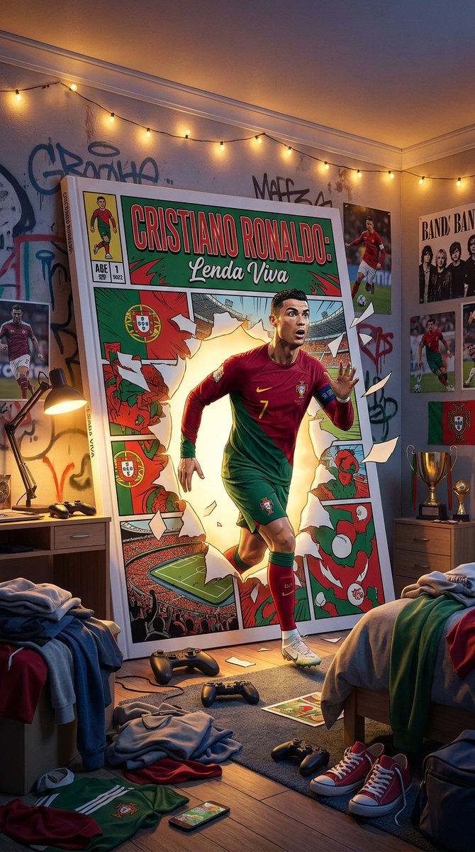 AI Prompt for Generating Stunning 3D Comic Footballer Art