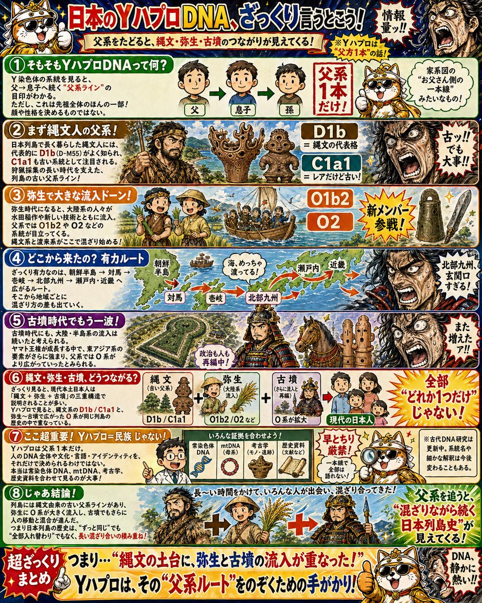 AI Prompt for Generative Japanese History Infographic Poster with Manga Style and Diagrams