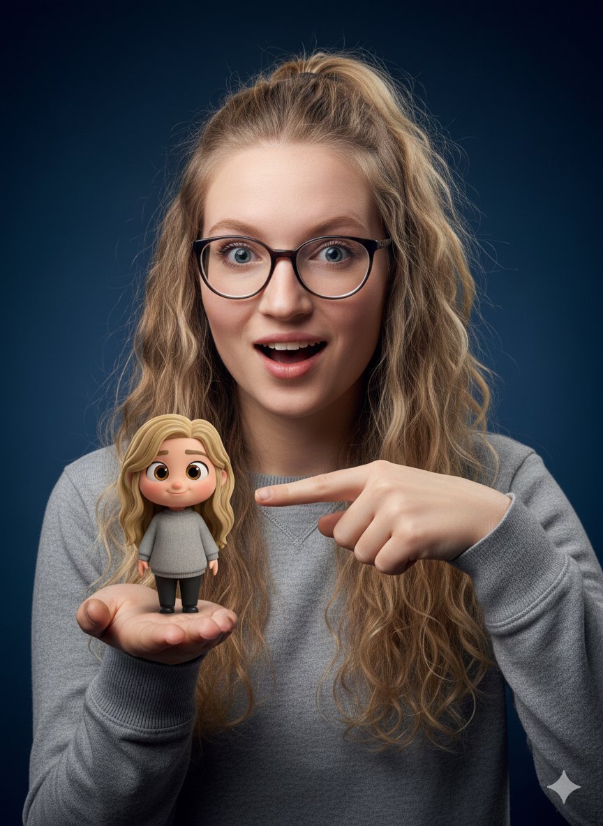 AI Prompt for Glowing Pixar Portrait Miniature Interactions