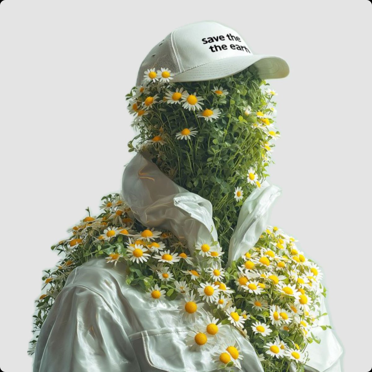 AI Prompt for Green Grass and Daisies Portrait Photography