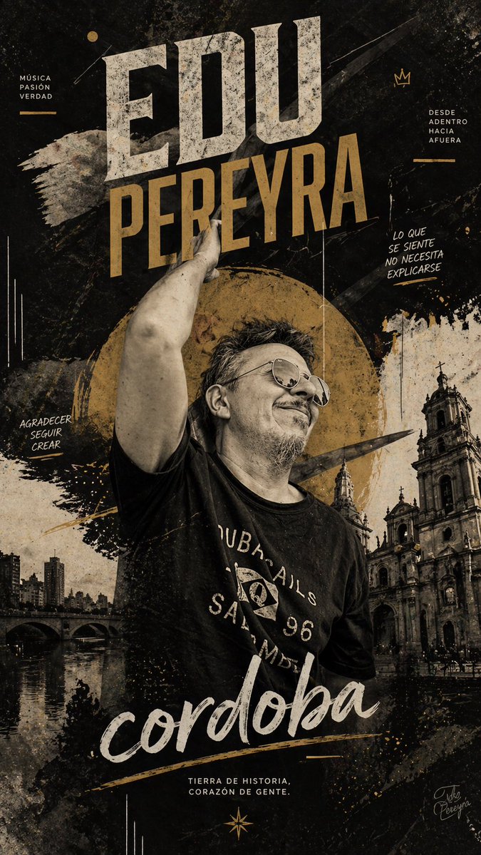 AI Prompt for Grunge-Style Córdoba Music Poster