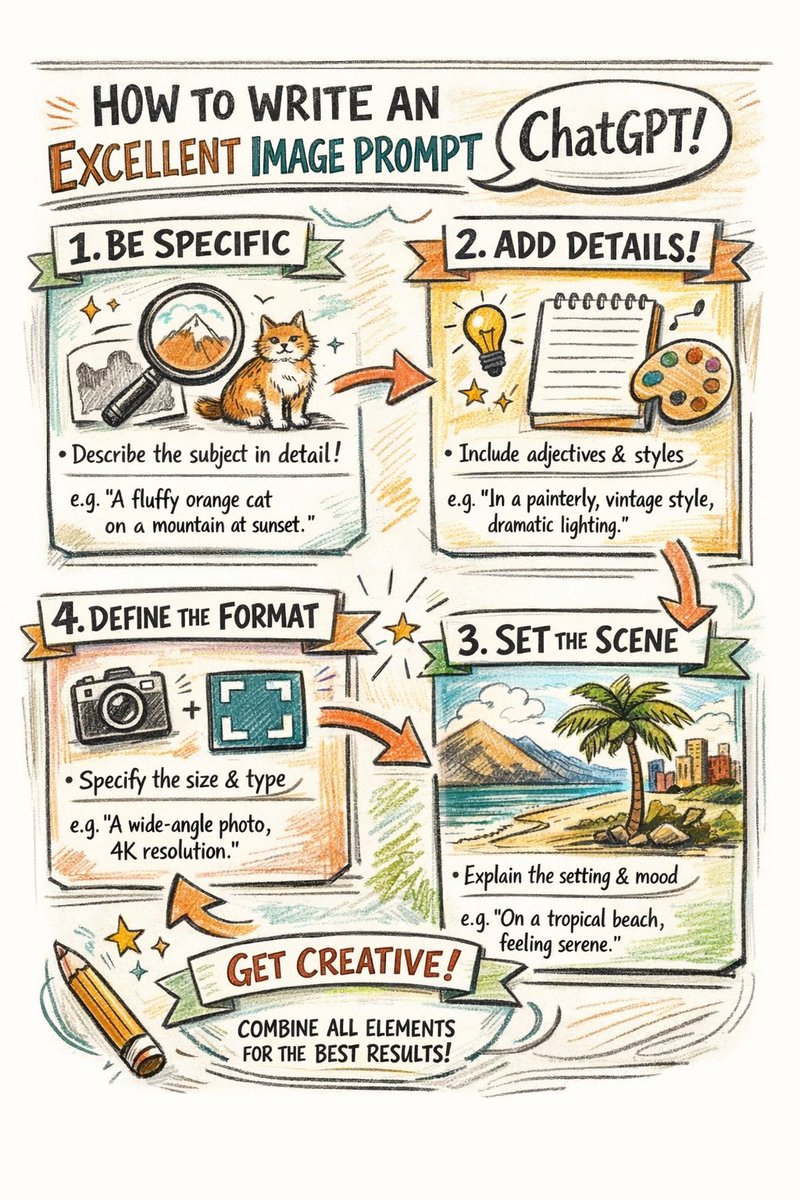 AI Prompt for Hand-Drawn Image Prompt Templates